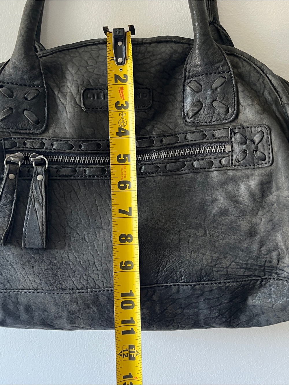 Liebeskind Berlin Black Leather Shoulder Bag - Picture 7 of 12